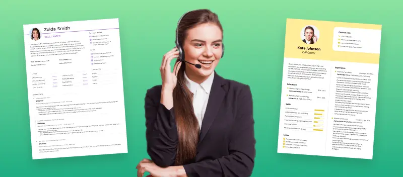 Call Center Resume Examples and Templates for 2024